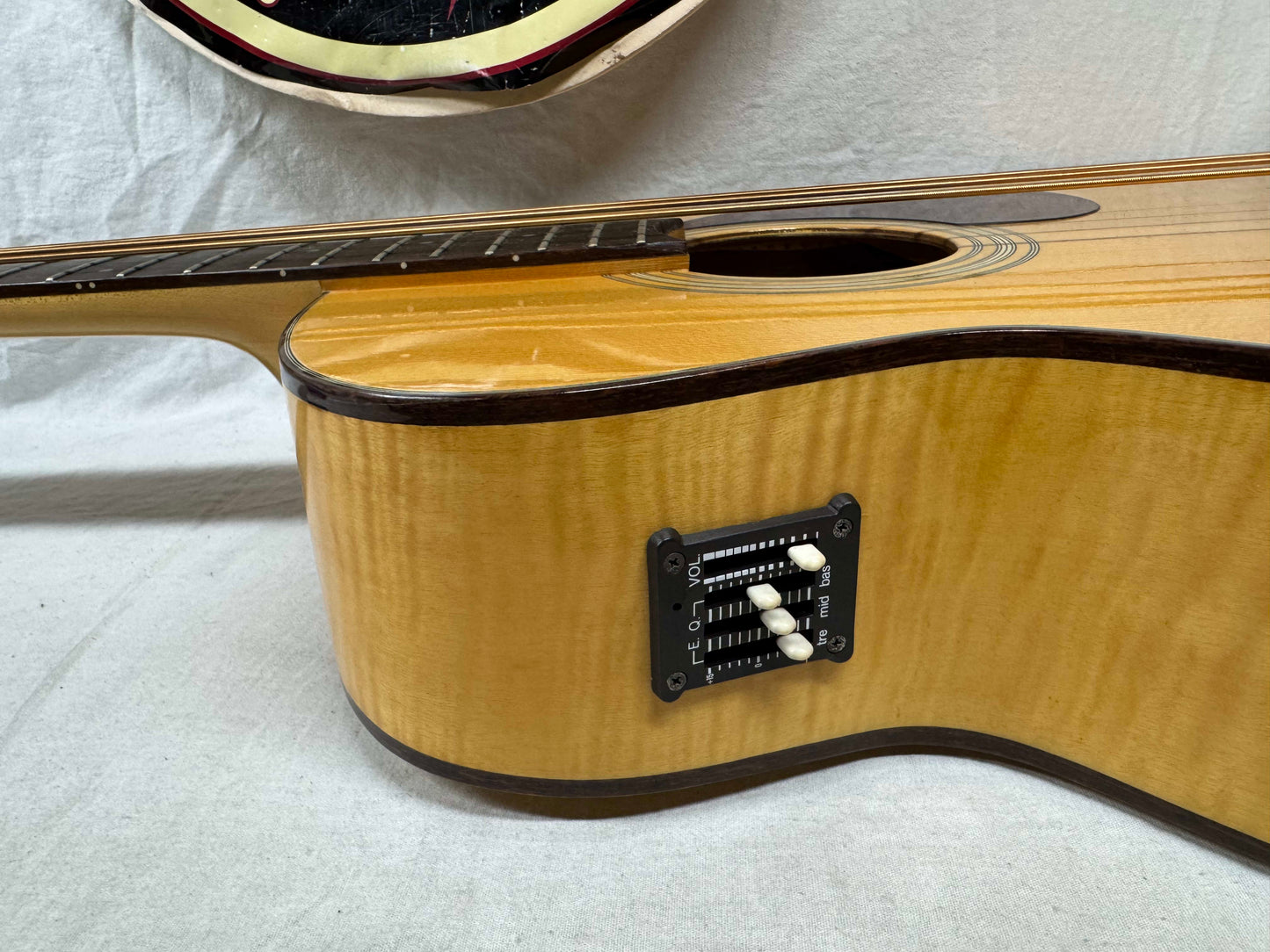 Sigma Guitars STB-ME Acoustic-Electric Bass with Case - MIK Made In Korea 1992 - Natural