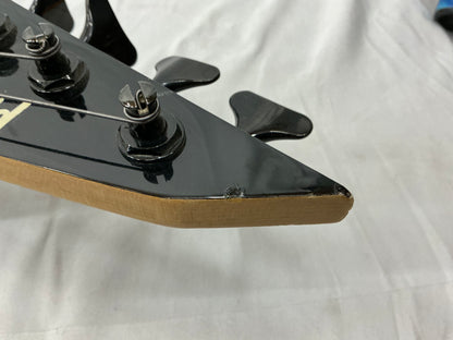 Guild Pilot Bass Guitar - Black - Pickups Replaced and Drop Tuner Added