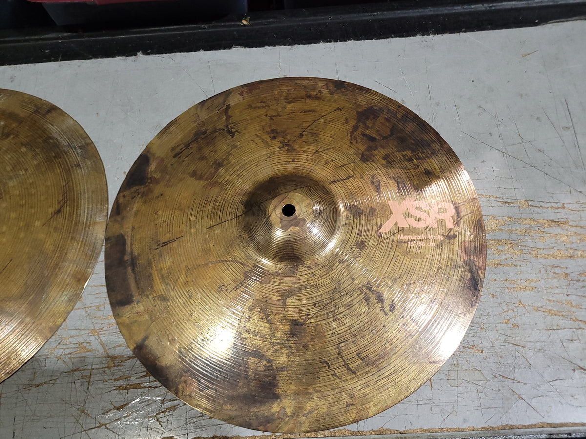 Sabian 15" XSR Monarch Hi-Hat Cymbals (Pair) 2016 - Present - Unlathed