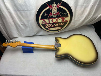 Fender Coronado II 2 Semi-Hollowbody Guitar with Case s/n 180861 - Antigua