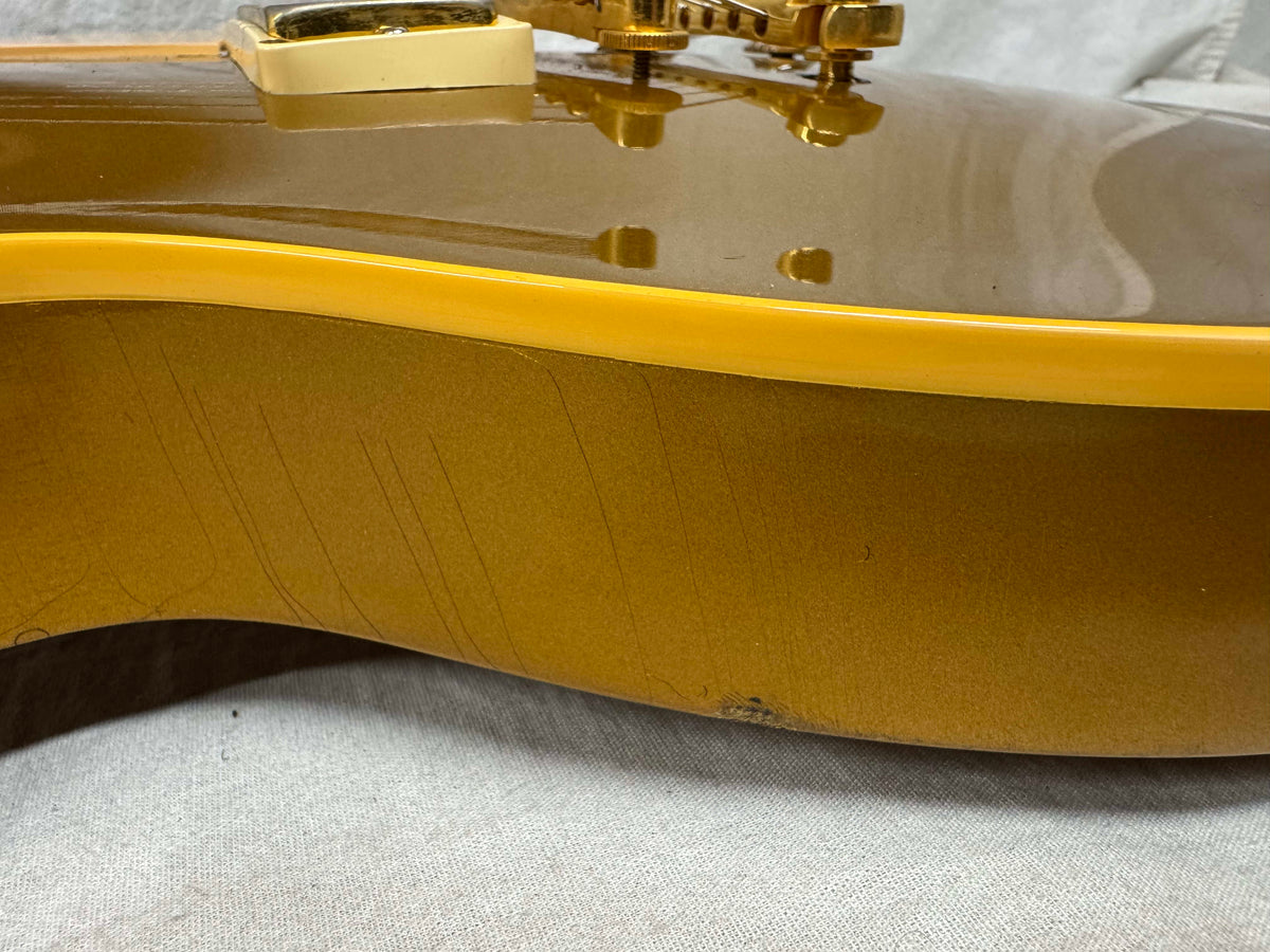 Gibson 30th Anniversary Les Paul Goldtop Guitar 1980s  - Very Rare! - Gold BULLION Top & Back!