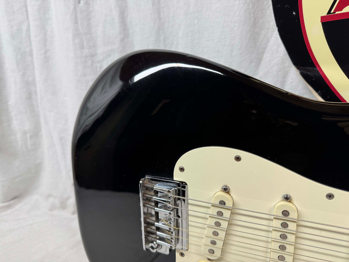 Fender USA Dan Smith era Stratocaster Guitar with Case 1983 - Black / Maple neck