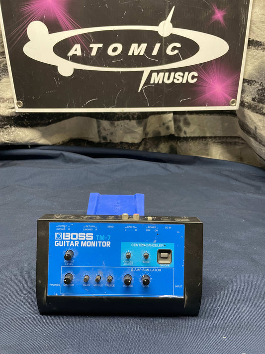 Boss TM-7 Guitar Monitor - missing battery cover 1995