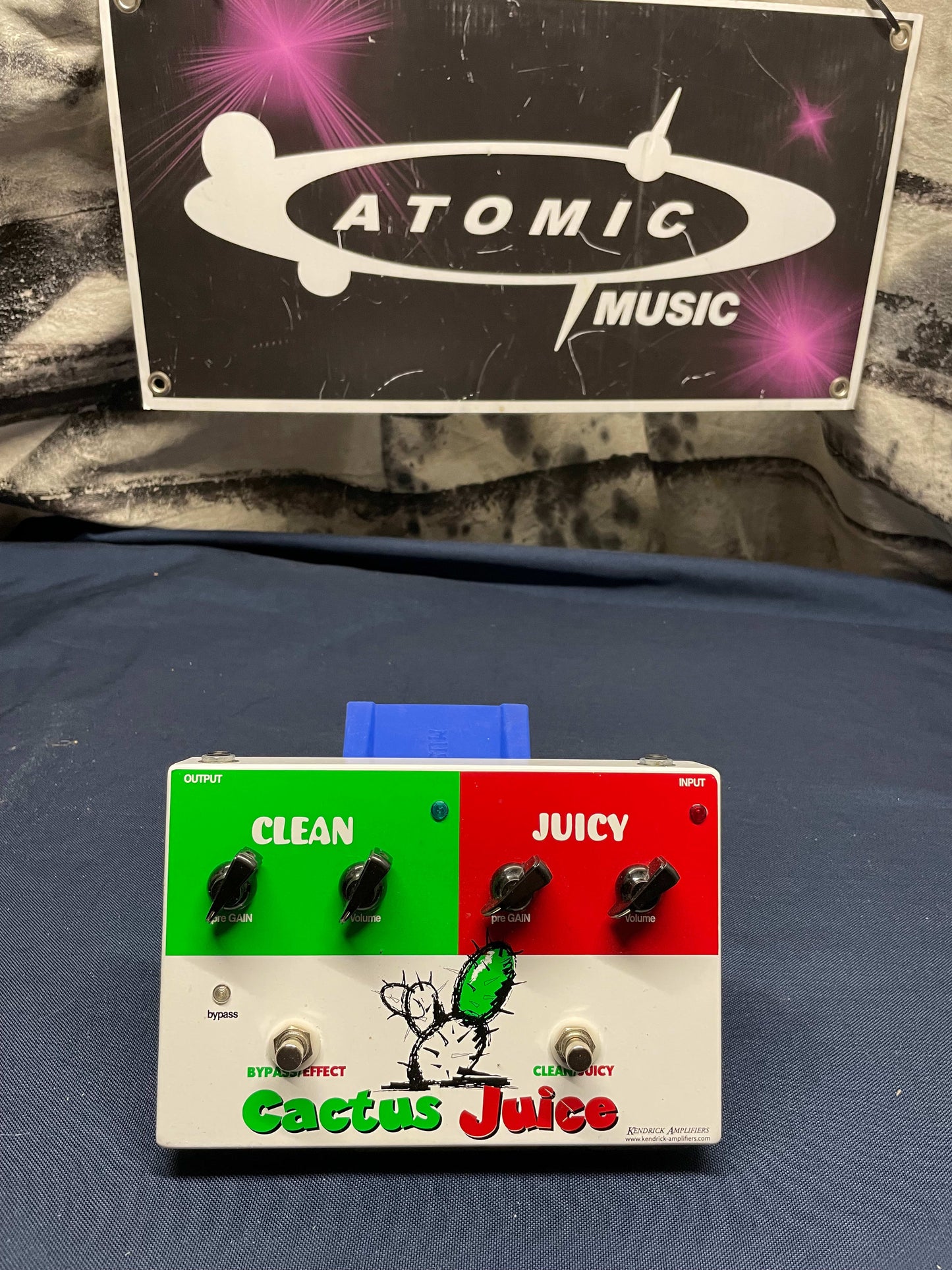 Kendrick Amplifiers Cactus Juice Clean Boost Overdrive Pedal