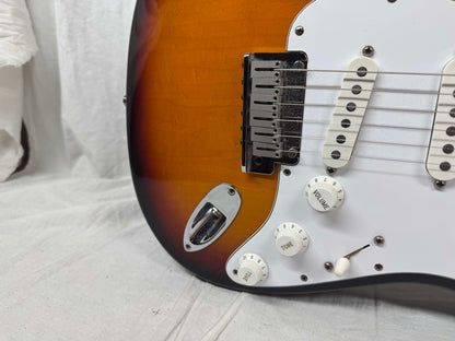 Fender American Standard Stratocaster Guitar 1993 - Brown Sunburst / Maple Neck