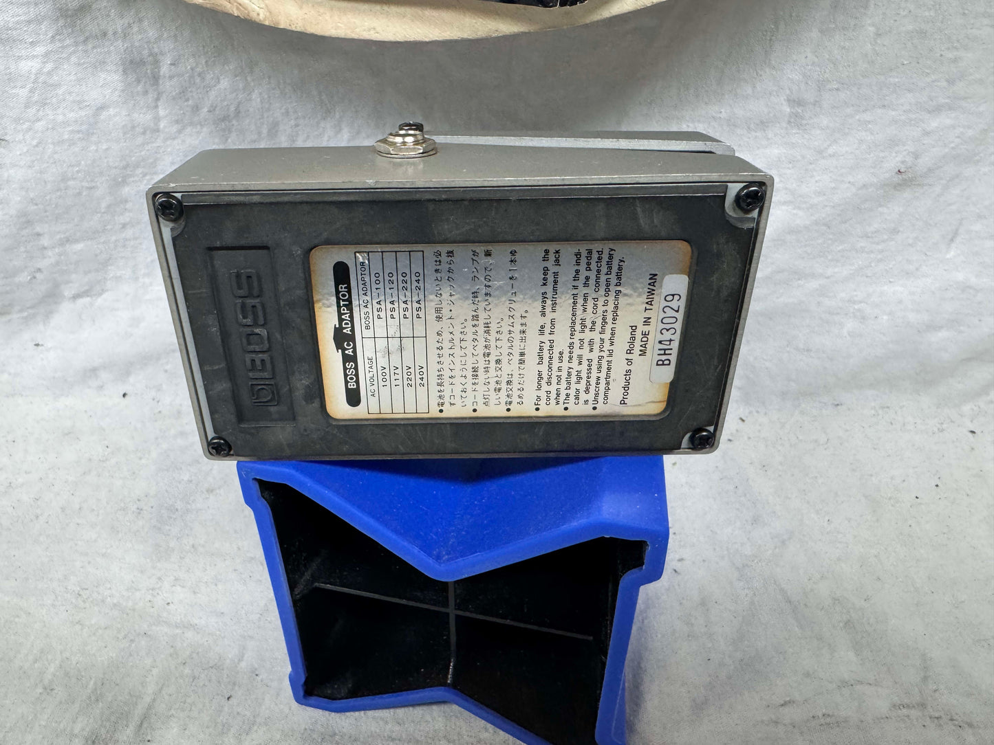 Boss FZ-2 fz2 Hyper Fuzz Pedal - Silver Label / MIT Taiwan 1995
