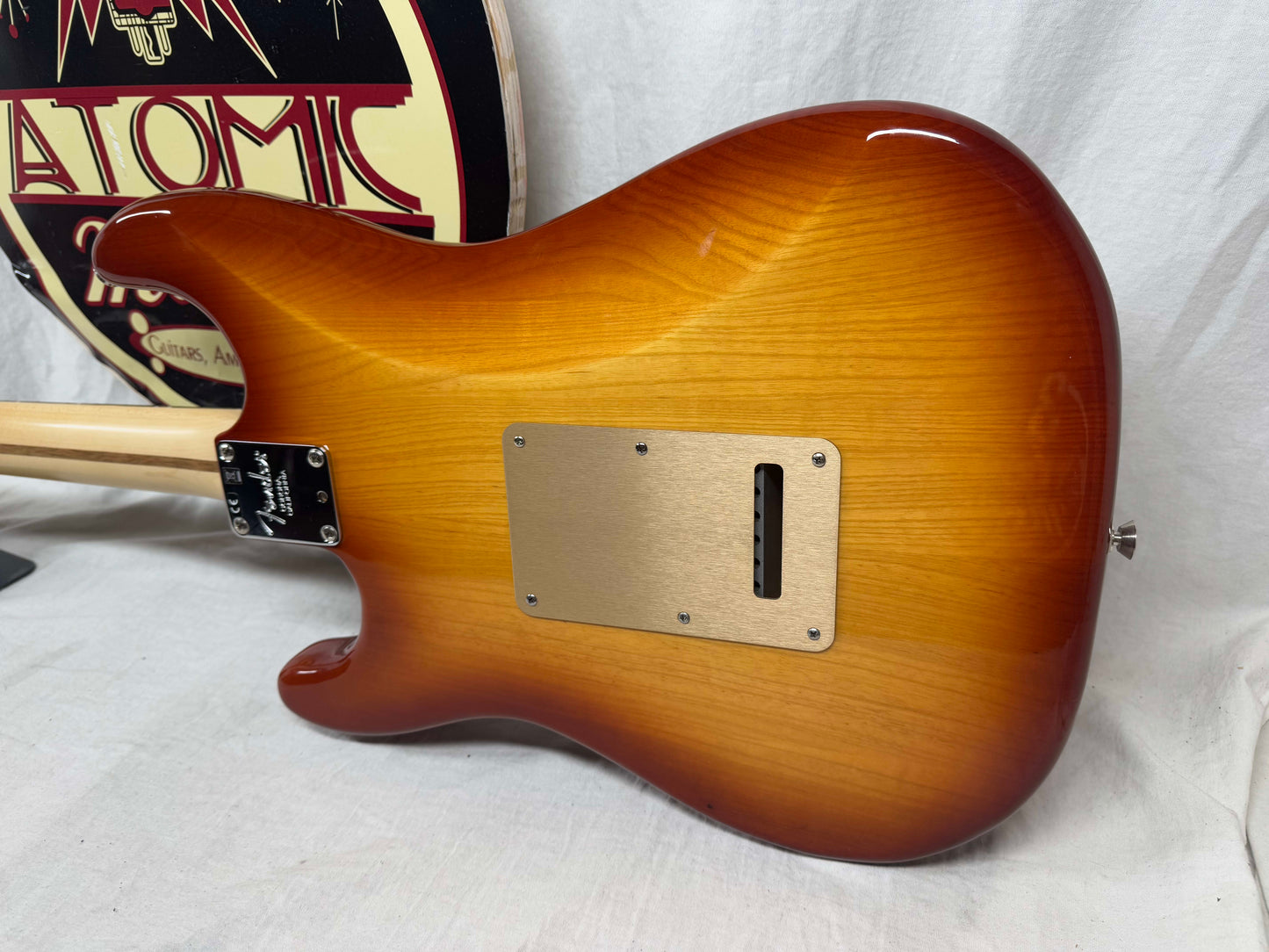 Fender Parts Stratocaster - American Professional HSS Shawbucker neck on American Standard Ash body Guitar 2019 - Sienna Sunburst / Rosewood fingerboard