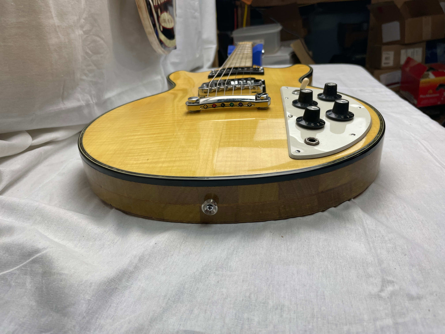Ibanez Artist 2613 Vintage Double Cutaway Guitar w/ Seymour Duncan Slash pickups 1970s - Natural