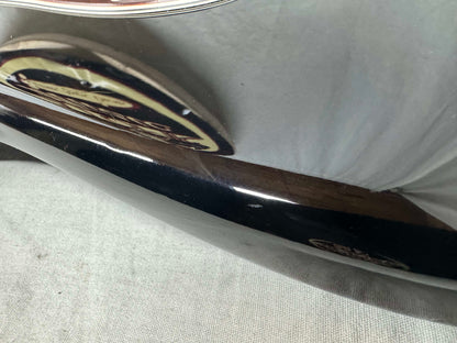 Fender American Professional Stratocaster HSS (modified to SSS) Shawbucker Guitar with Case 2016 - Black / Maple neck