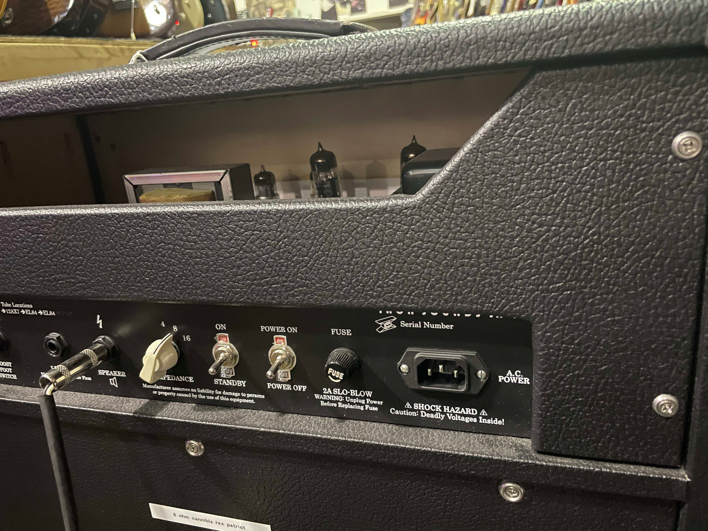 Iron Sounds JA-TMB 18 Watt Plexi-style Tube Guitar Combo Amplifier w/ Eminence Cannabis Rex 12" - Local Pickup Only