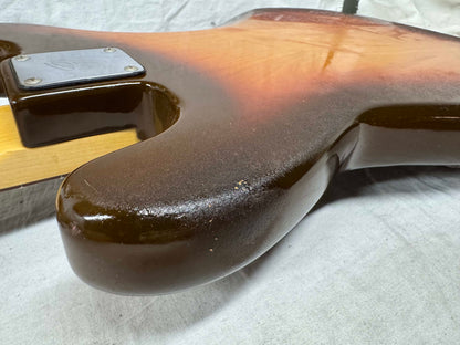 Fender USA Precision Bass 4-string P-Bass with Case 1978 - 3-Color Sunburst / Rosewood fingerboard