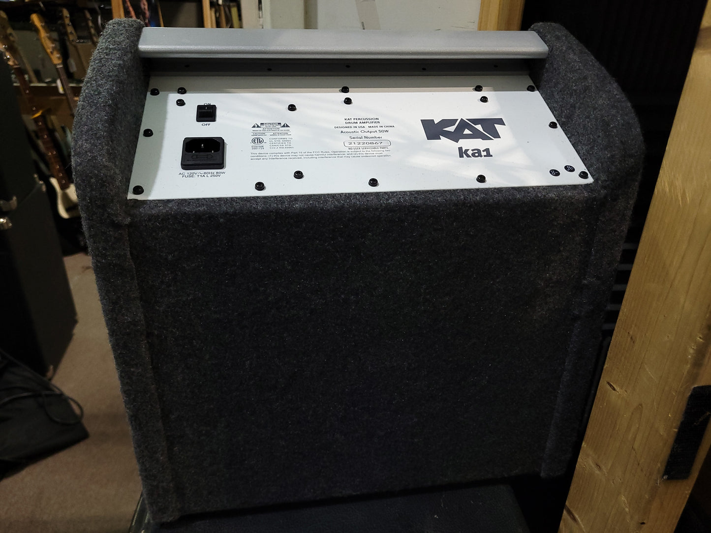 KAT Percussion KA1 50w Drum Amp - Local Pickup Only