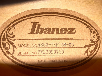 Ibanez AS53 Semi-Hollow Electric Guitar