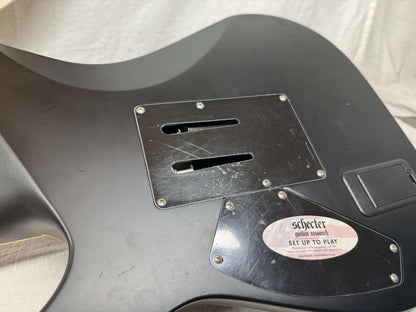 Schecter Diamond Series Damien Platinum 6 FR Guitar 2013 - Satin Black