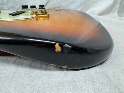 Fender USA SRV Stevie Ray Vaughan Signature Stratocaster Guitar with DiMarzio Hot Rails pickups + Case 1994 - 3-Color Sunburst / Pau Ferro fingerboard