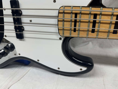Fender Geddy Lee Signature Jazz Bass 4-string J-Bass - CIJ Crafted In Japan 2002 - 2004 - Black / Maple neck