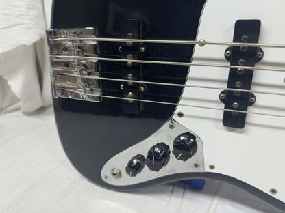 Fender Geddy Lee Signature Jazz Bass 4-string J-Bass - CIJ Crafted In Japan 2002 - 2004 - Black / Maple neck