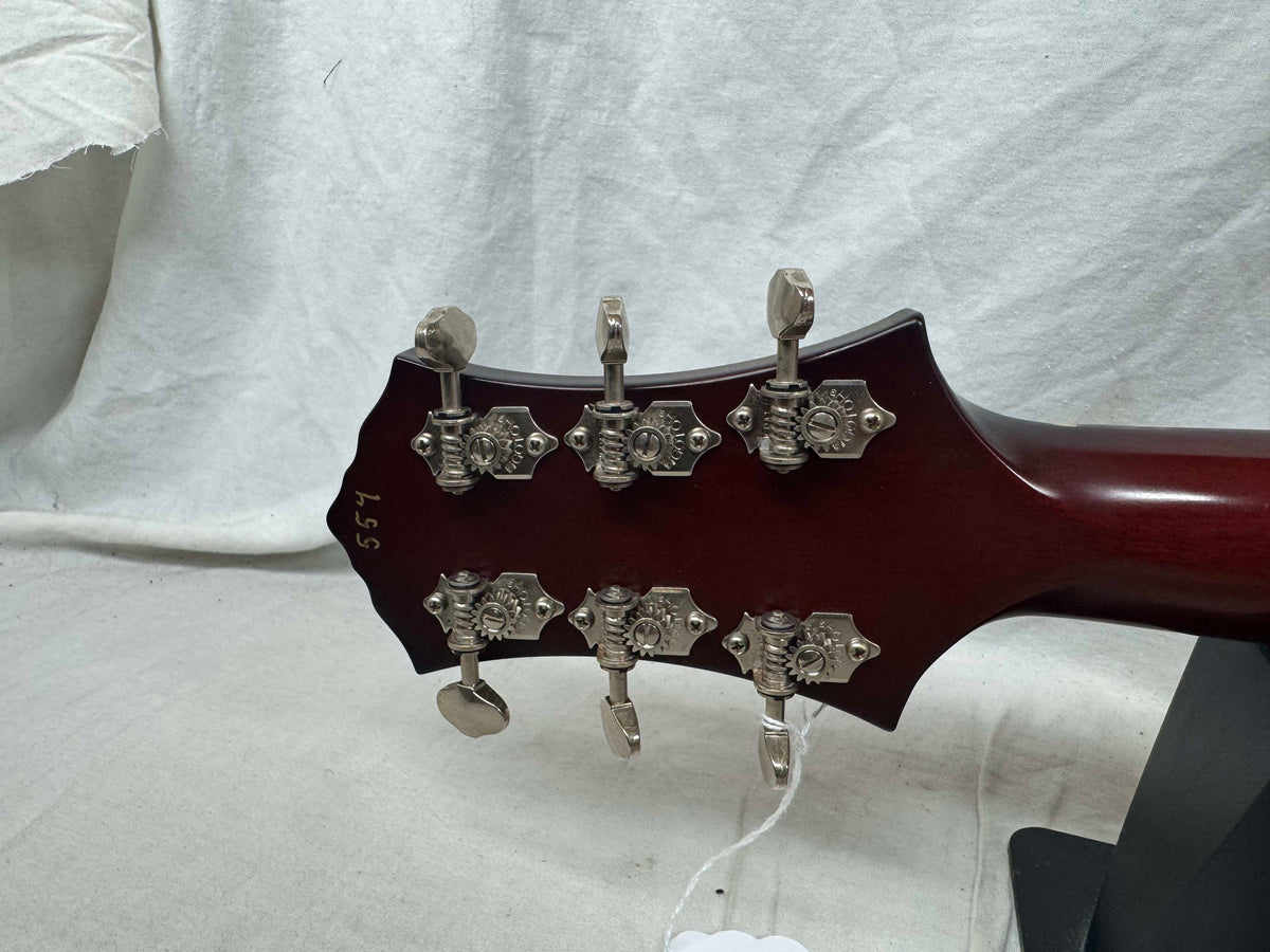Knaggs Kenai T3 Satin Singlecut Guitar with Case 2017 - Burgundy Drift