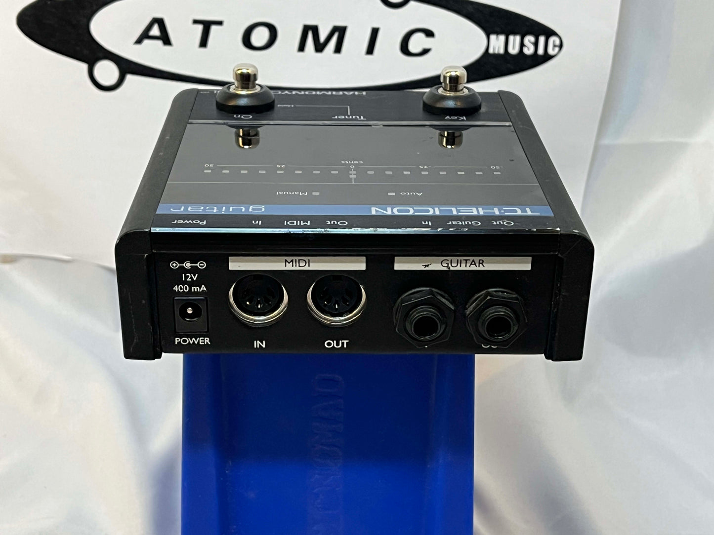 TC Helicon Harmony Control Guitar Pedal with Power Supply - Guitar to MIDI Interface for Generating Vocal Harmonies