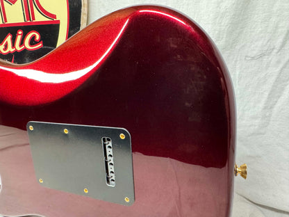 Fender Chuck Levin's Washington Music Center 60th Anniversary American Stratocaster Guitar 2018 -- 1 of 30!! - Bordeaux Metallic