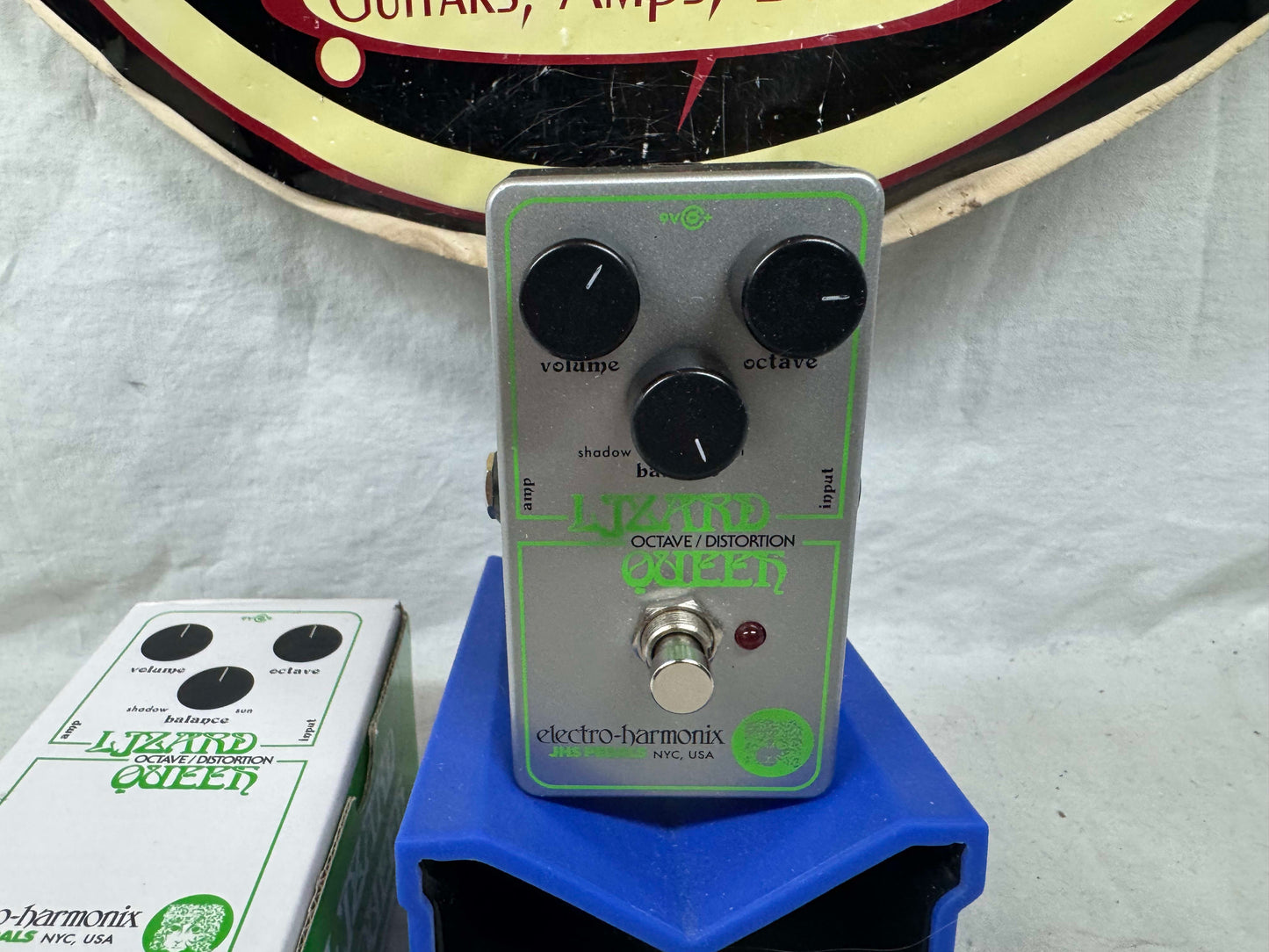 Electro-Harmonix x JHS Pedals Lizard Queen Octave Distortion Pedal with Box