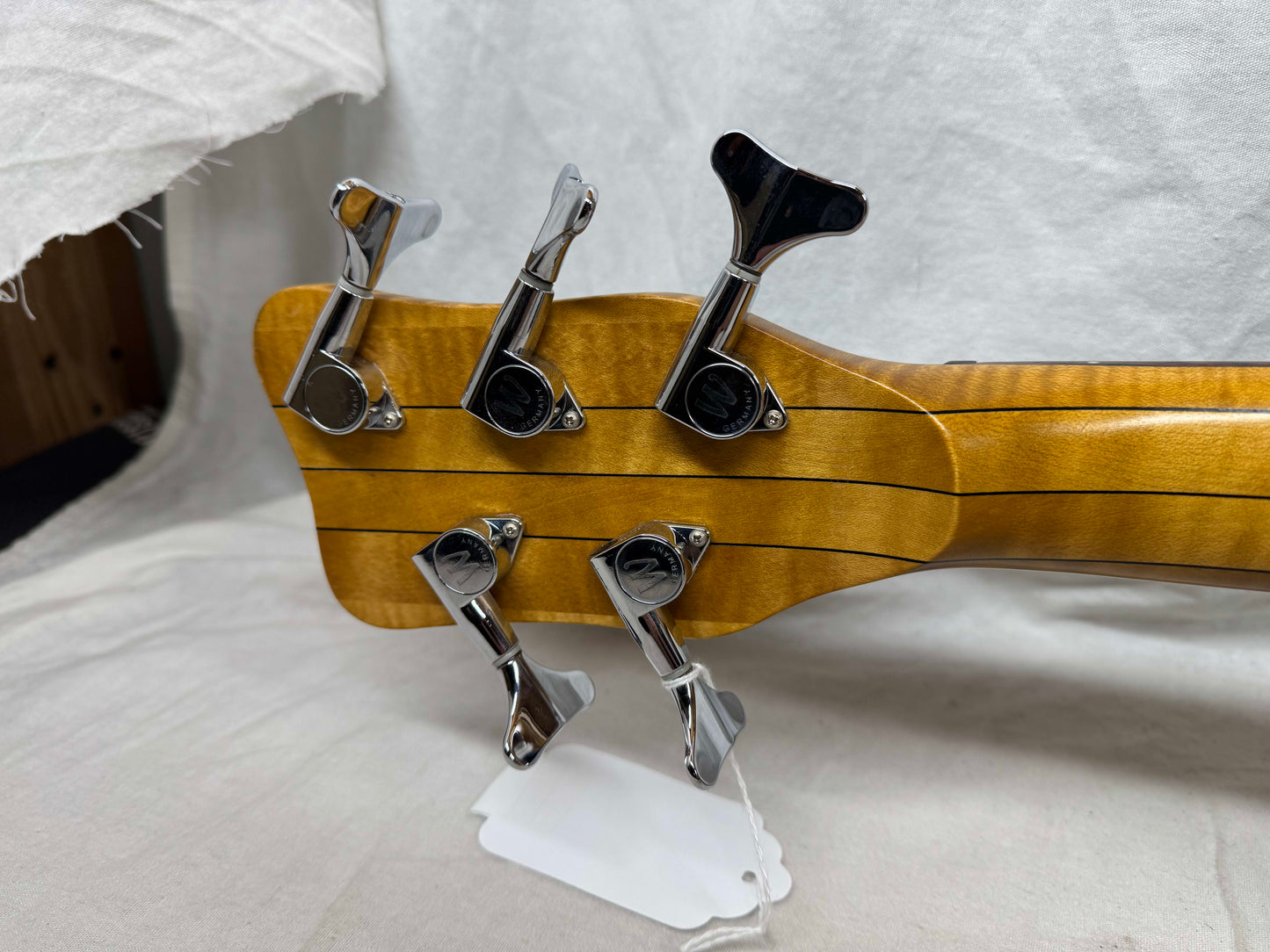 Warwick Star Bass II starbass 2 V 5-string Semi-Hollow Body Bass 2008 - Honey Violin Oil Finish