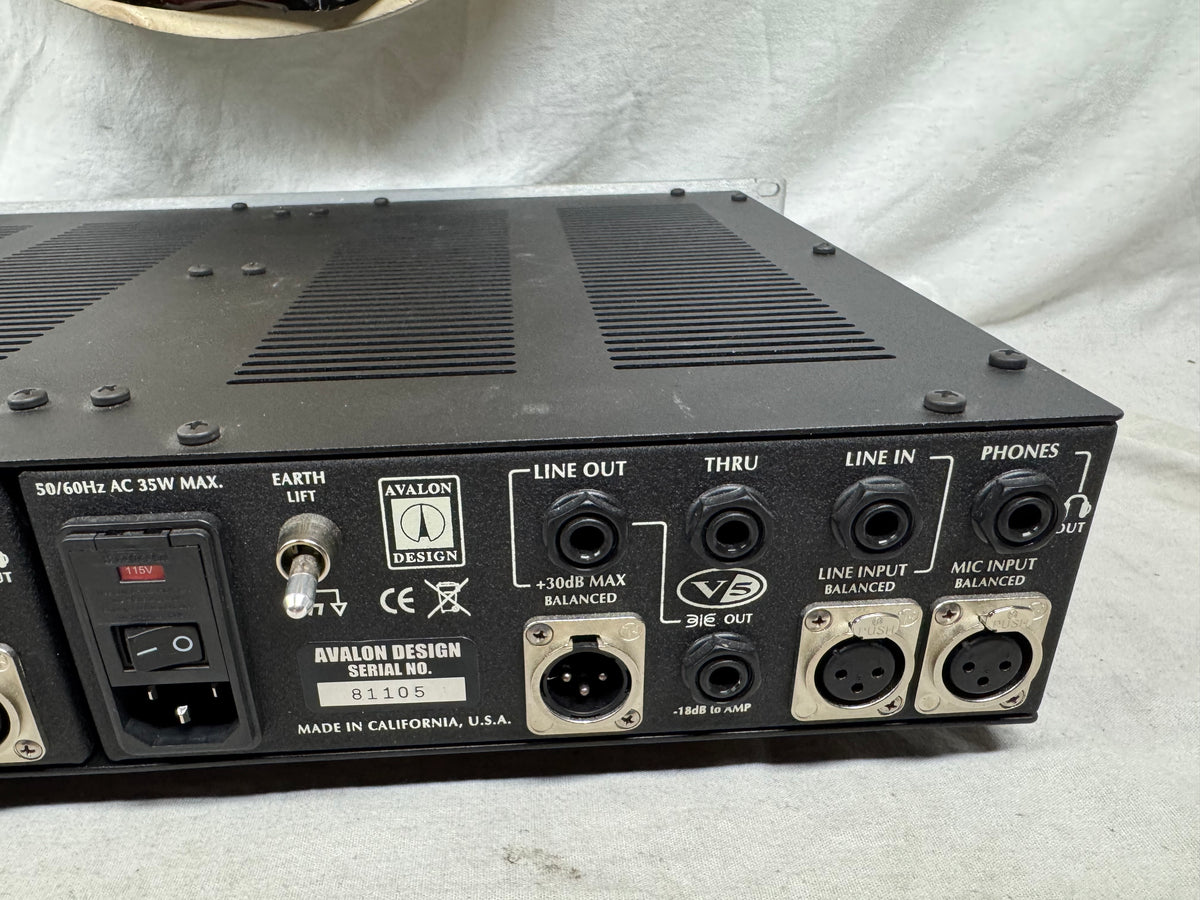 Avalon V55 v 55 Rackmount Microphone Preamp