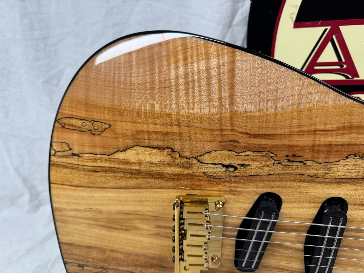 Warmoth S-style Guitar with Joe Barden Pickups by Houston Electric Guitar Jerry DeLue