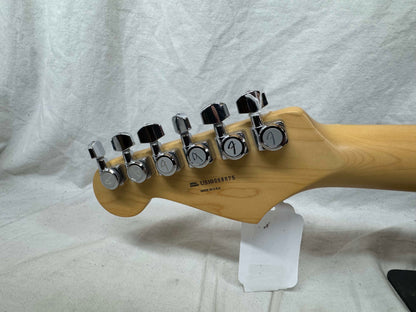 Fender American Deluxe Ash Stratocaster Guitar with Case 2010 - Tobacco Sunburst / Maple neck
