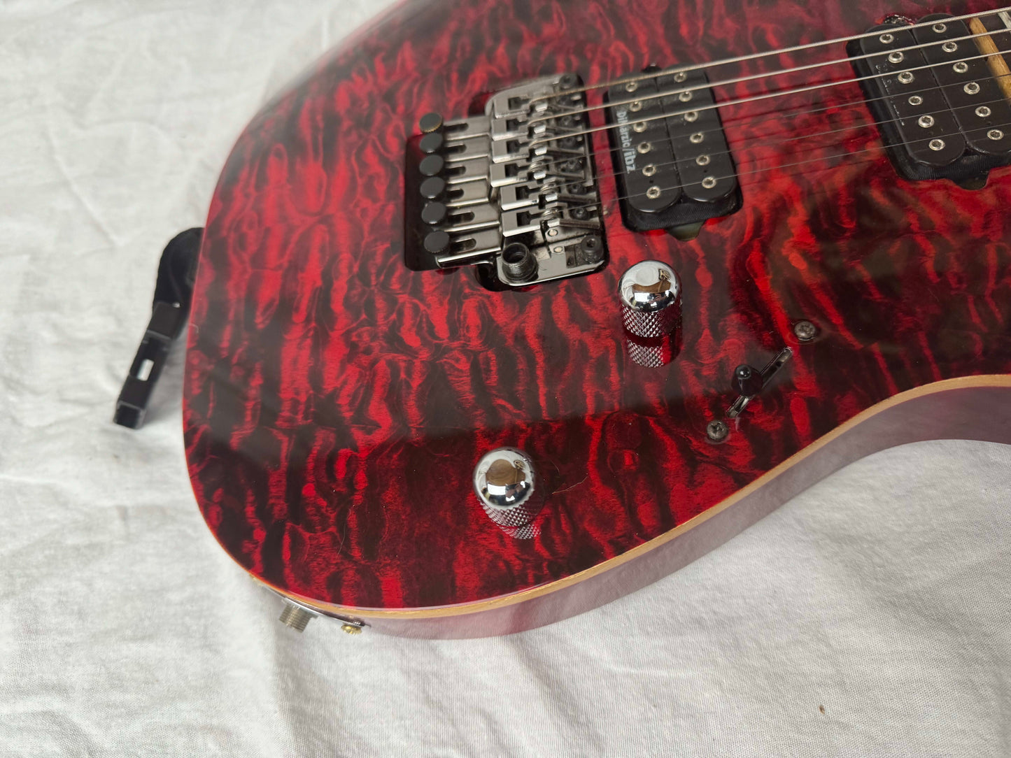 Ibanez Premium RG Series RG920QMZ Guitar - Red Desert