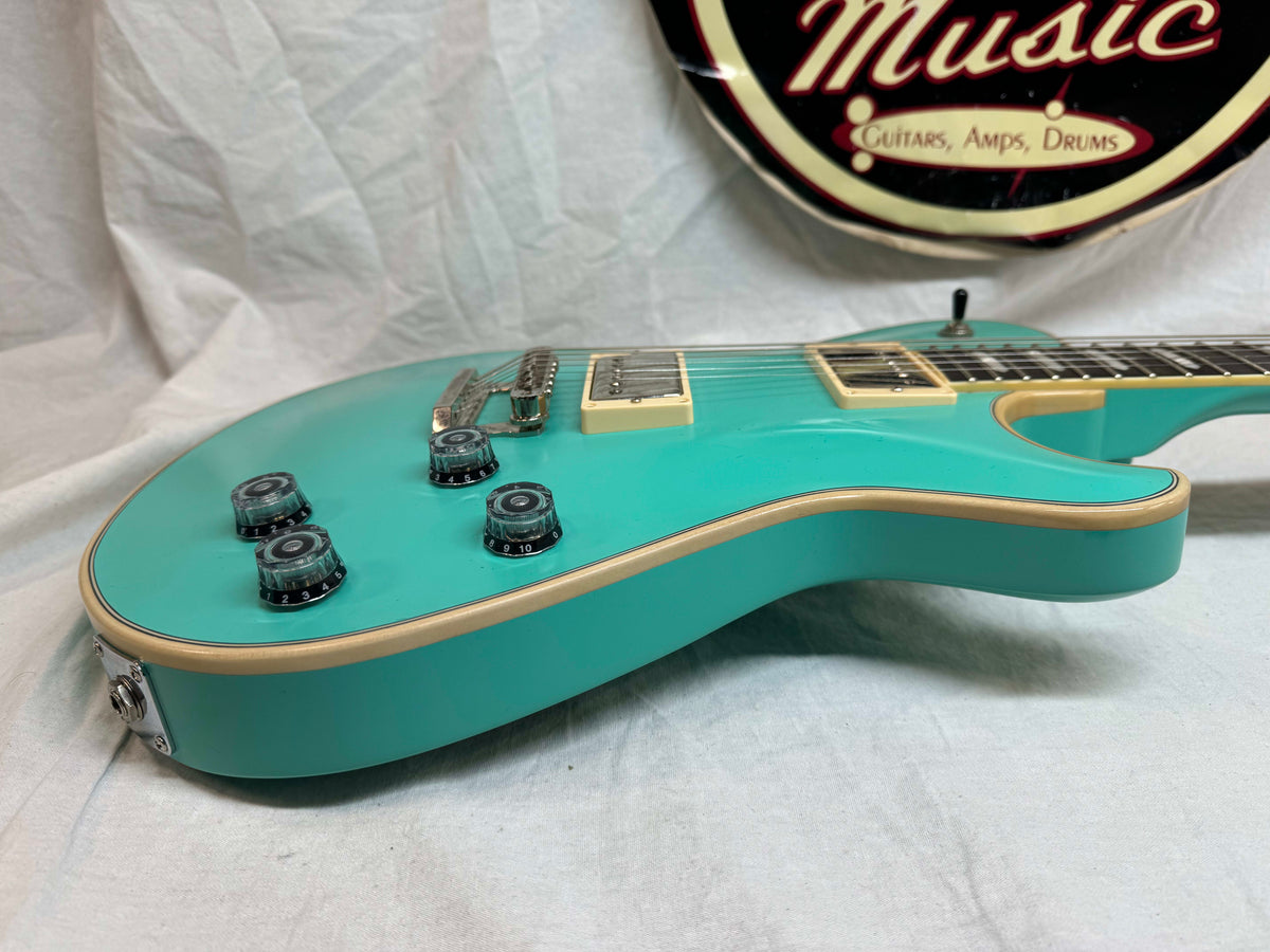 Knaggs DR-DOUG Doug Rappoport Signature Model Kenai Singlecut Guitar with Case - Sea Foam Green
