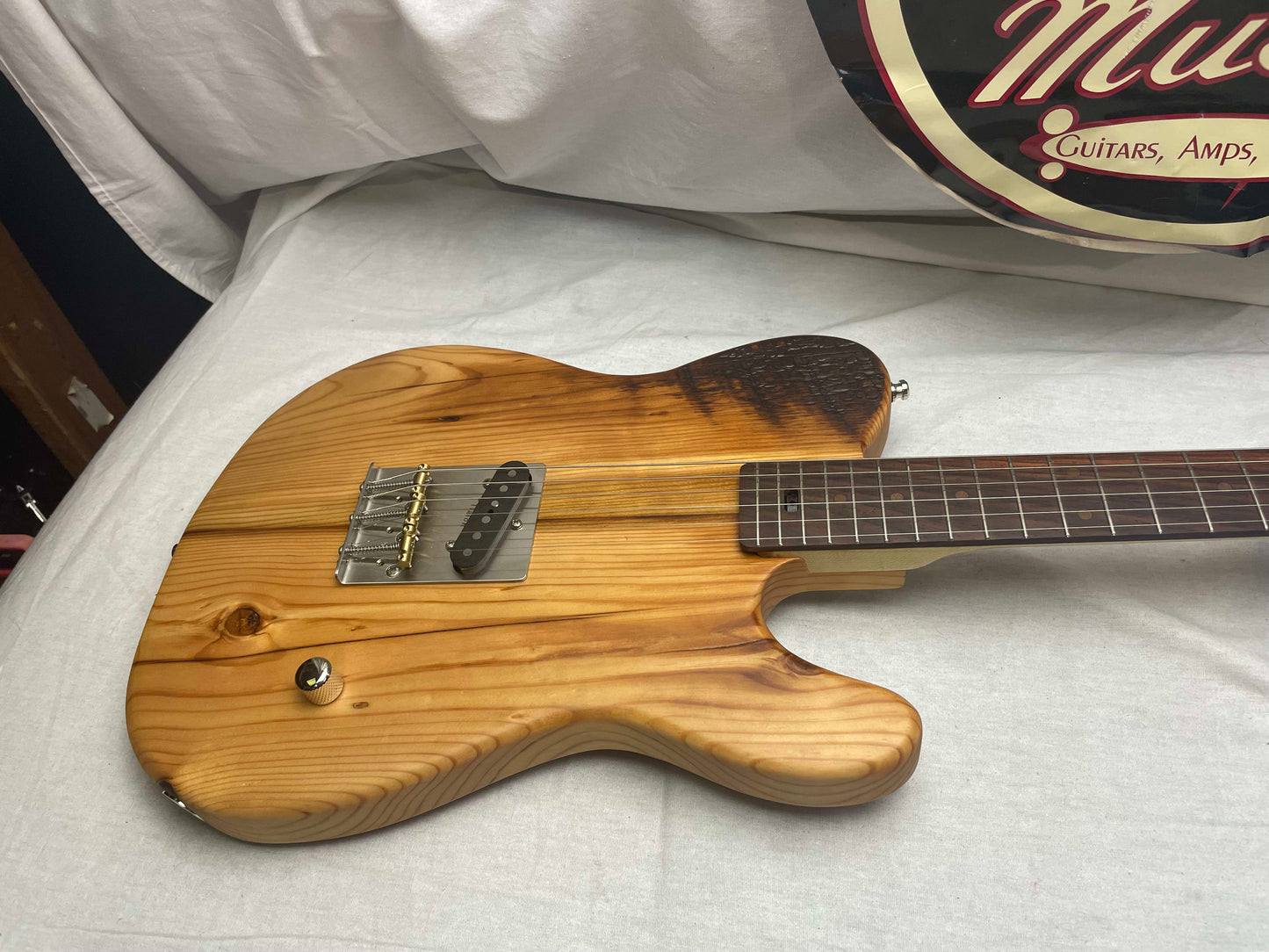 Evoke Guitars DC Leo Catskills T-style Singlecut Guitar