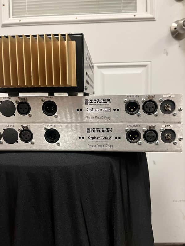 Quad Eight Electronics EQ-333c & MP-227di Equalizer + Microphone Preamp Modular Rack System *PAIR* with Power Supply - Image 8
