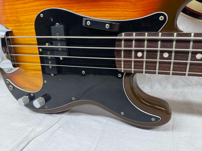 Fender USA Precision Bass 4-string P-Bass with Case 1978 - 3-Color Sunburst / Rosewood fingerboard