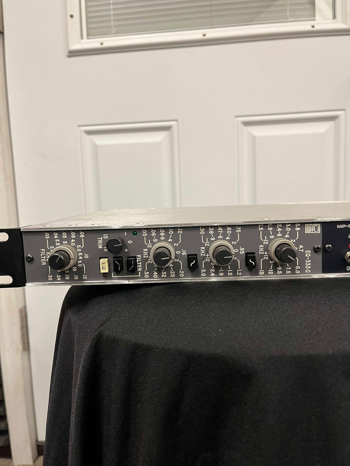 Quad Eight Electronics EQ-333c & MP-227di Equalizer + Microphone Preamp Modular Rack System *PAIR* with Power Supply