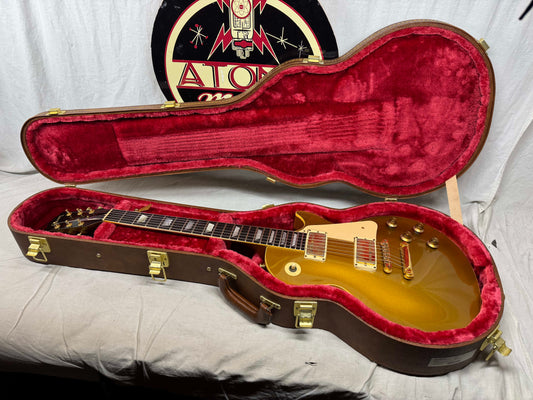 Gibson 30th Anniversary Les Paul Goldtop Guitar 1980s  - Very Rare! - Gold BULLION Top & Back!