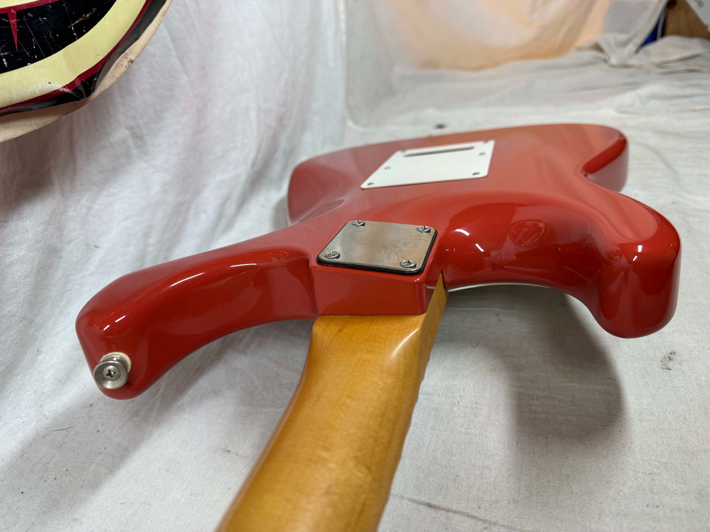 James Tyler Los Angeles SSS S-style Guitar with Case - Fiesta Red - s/n: 931