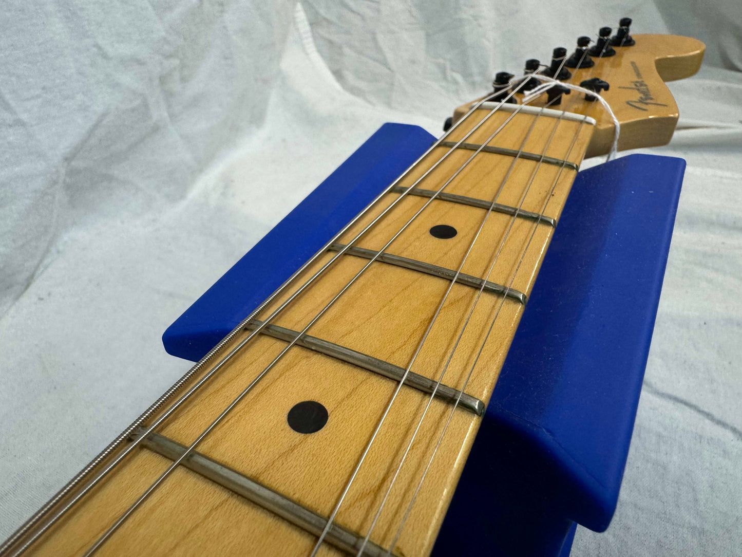 Parts 2012 Fender American Deluxe Stratocaster Neck on Unknown Body with SKB Case
