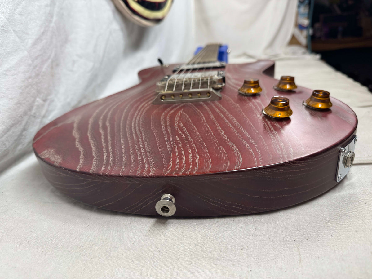 Knaggs Kenai T3 Satin Singlecut Guitar with Case 2017 - Burgundy Drift