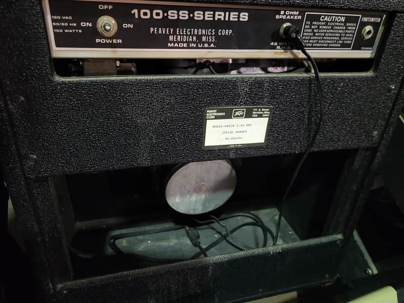 Peavey Pacer 100 SS Series 45-Watt 1x12" Guitar Combo - Image 2