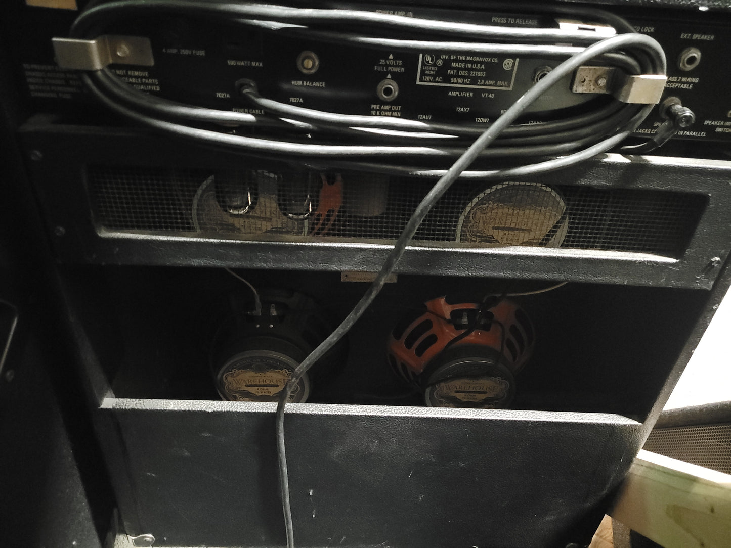 Ampeg VT-40 2-Channel 60-Watt 4x10" Guitar Combo with Master Volume 1971 - 1980 - Local Pickup Only