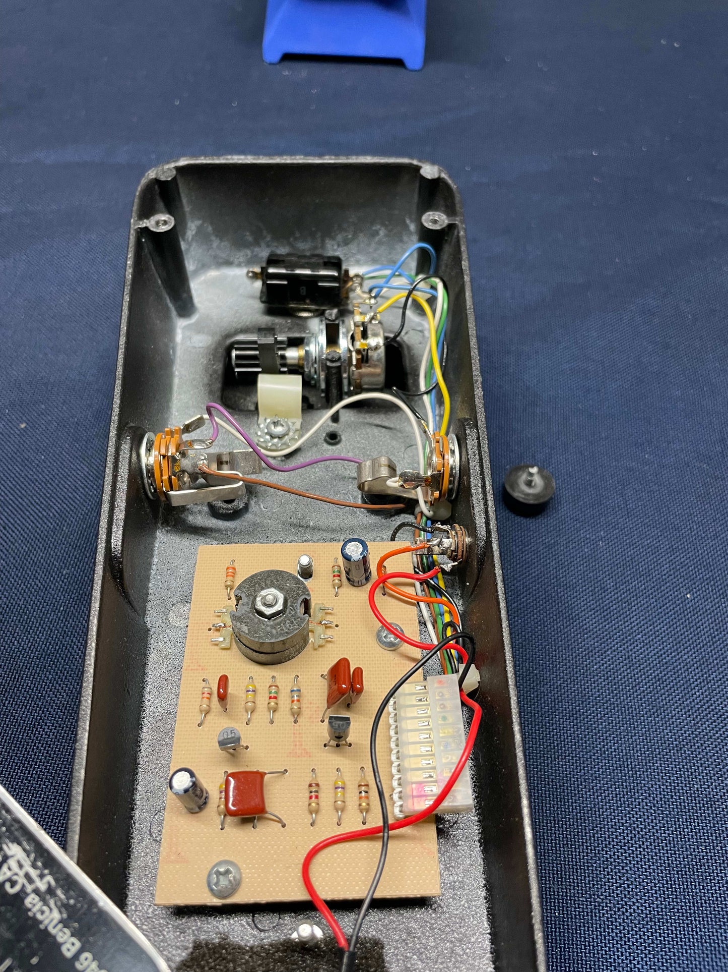 Dunlop GCB-95 Cry Baby crybaby Wah Wah Pedal - Rev C circuit - beige pcb