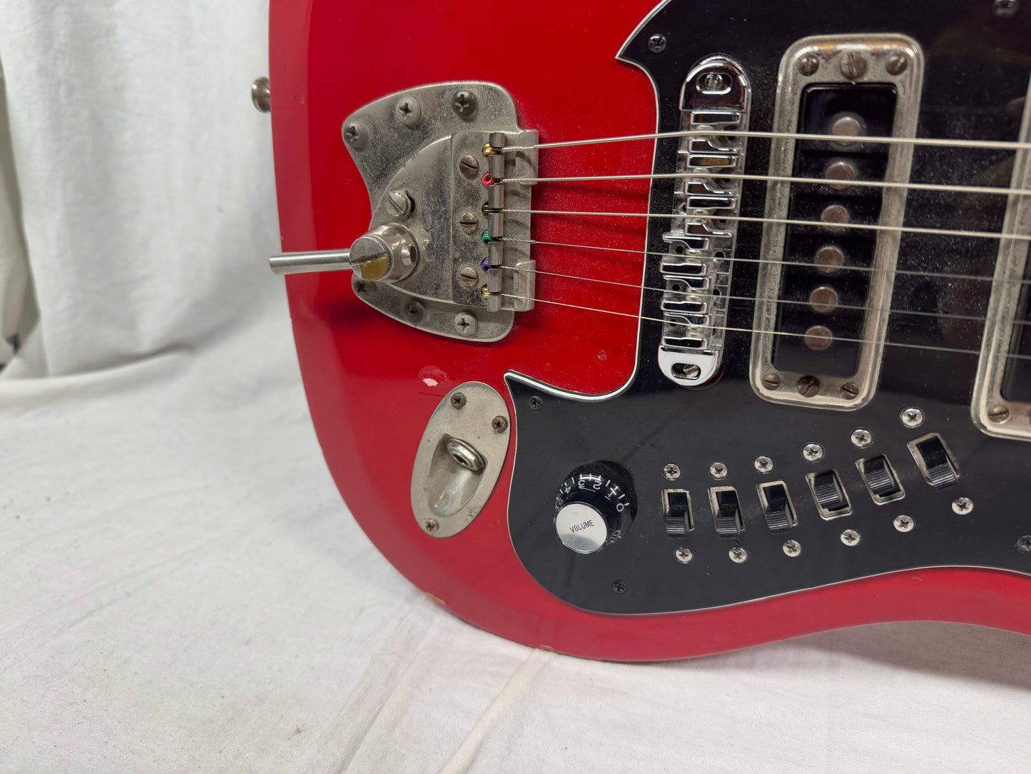 Hagstrom III 3 Guitar Vintage - Red