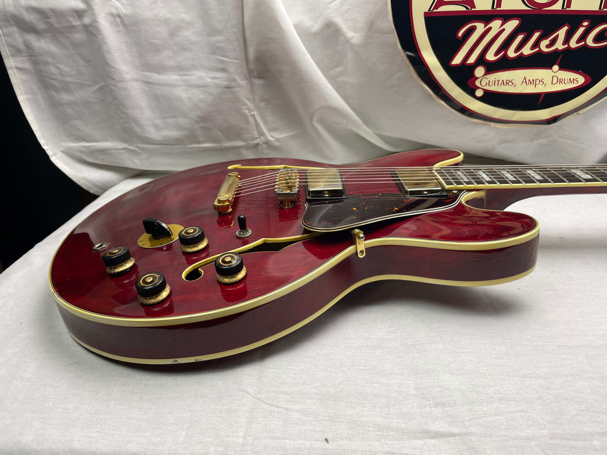 Ibanez SA-400CH SA-400 CH Semi-Hollowbody Guitar with Case - MIJ Made In Japan 1979 - Cherry