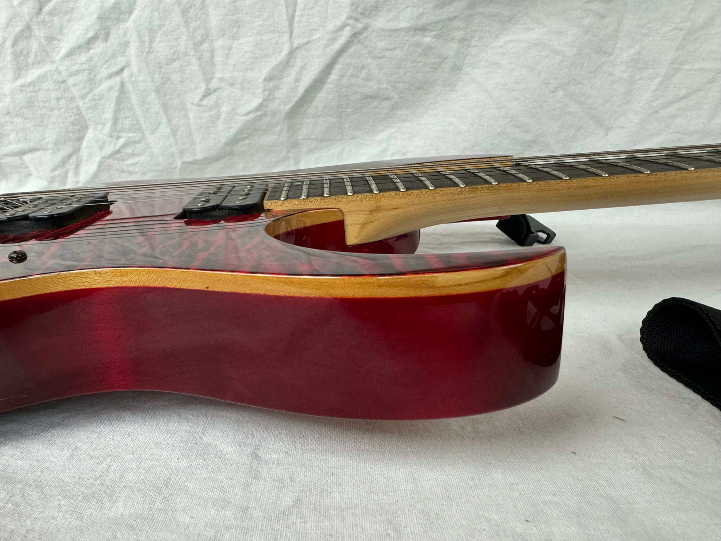 Ibanez Premium RG Series RG920QMZ Guitar - Red Desert