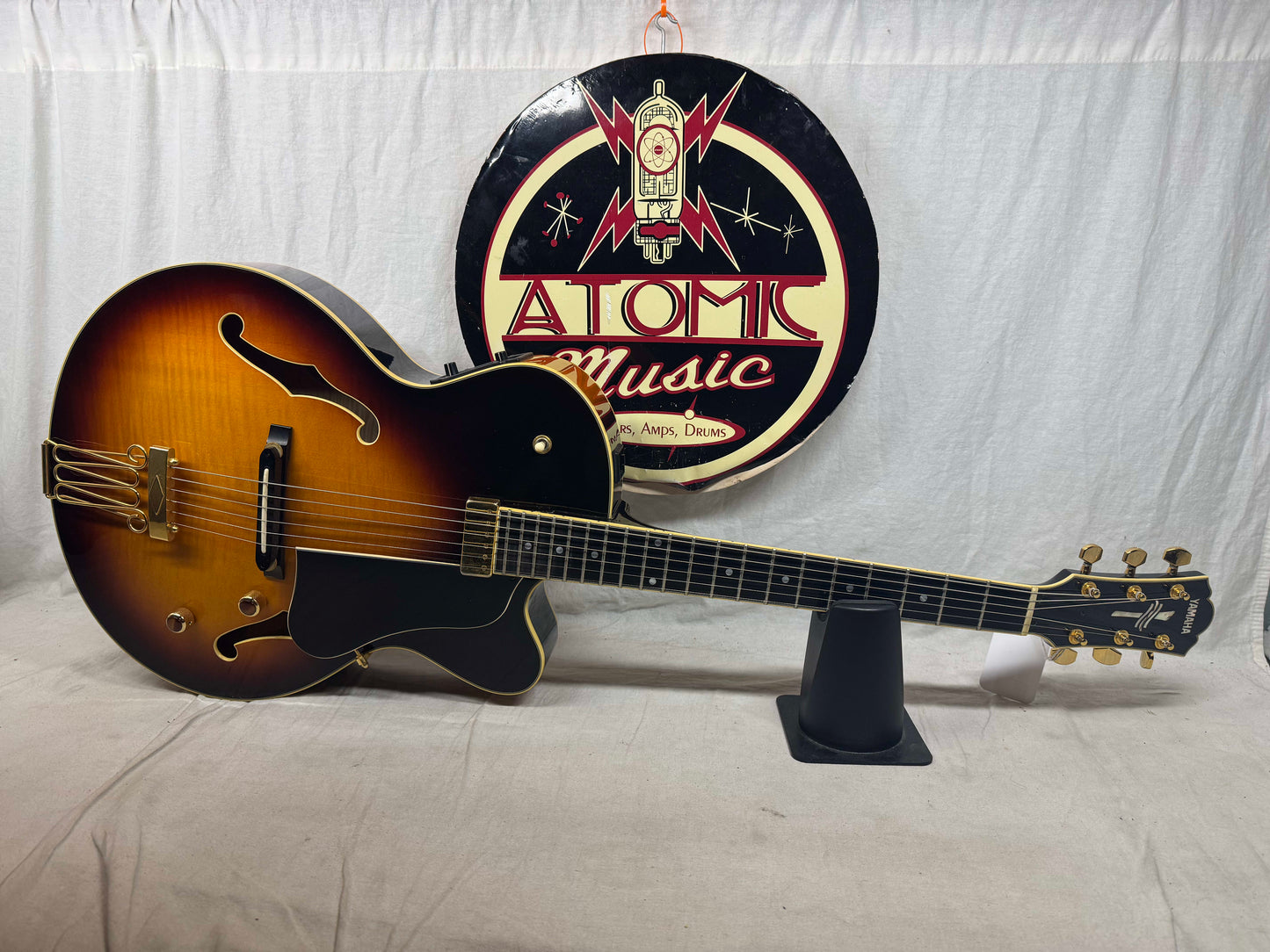 Yamaha AEX1500 aex 1500 Archtop Jazz Box Hollowbody Guitar with Case - MIJ Made In Japan