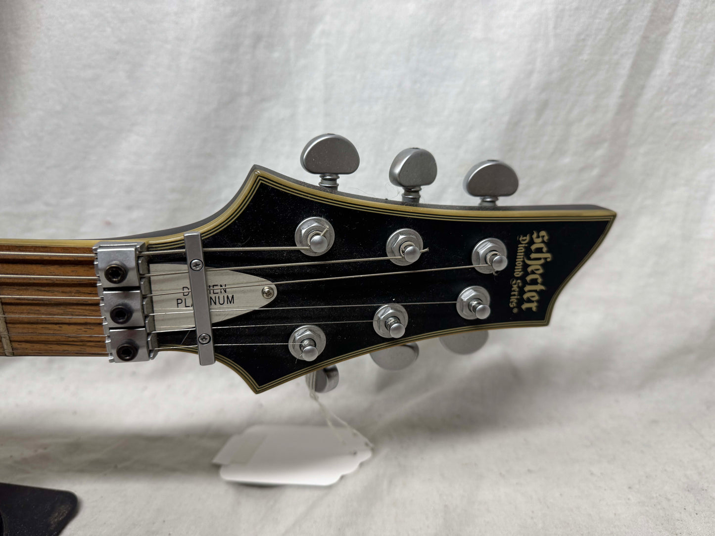 Schecter Diamond Series Damien Platinum 6 FR Guitar 2013 - Satin Black