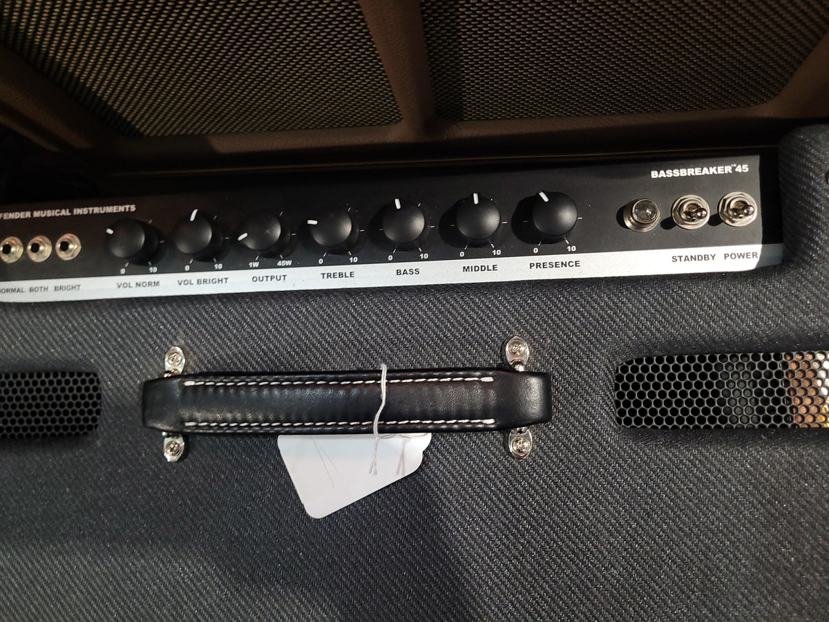 Fender Bassbreaker 45 2-Channel 45-Watt 2x12" Guitar Combo 2016 - Present - Gray Tweed- Local Pickup Only