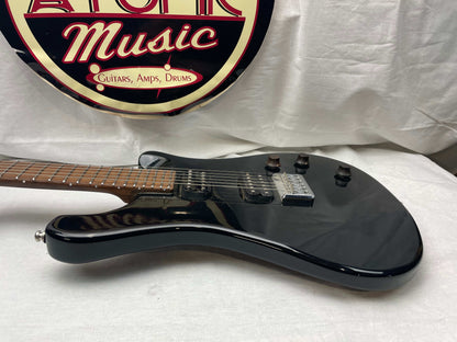 Anu S-style Doublecut Electric Guitar - Black
