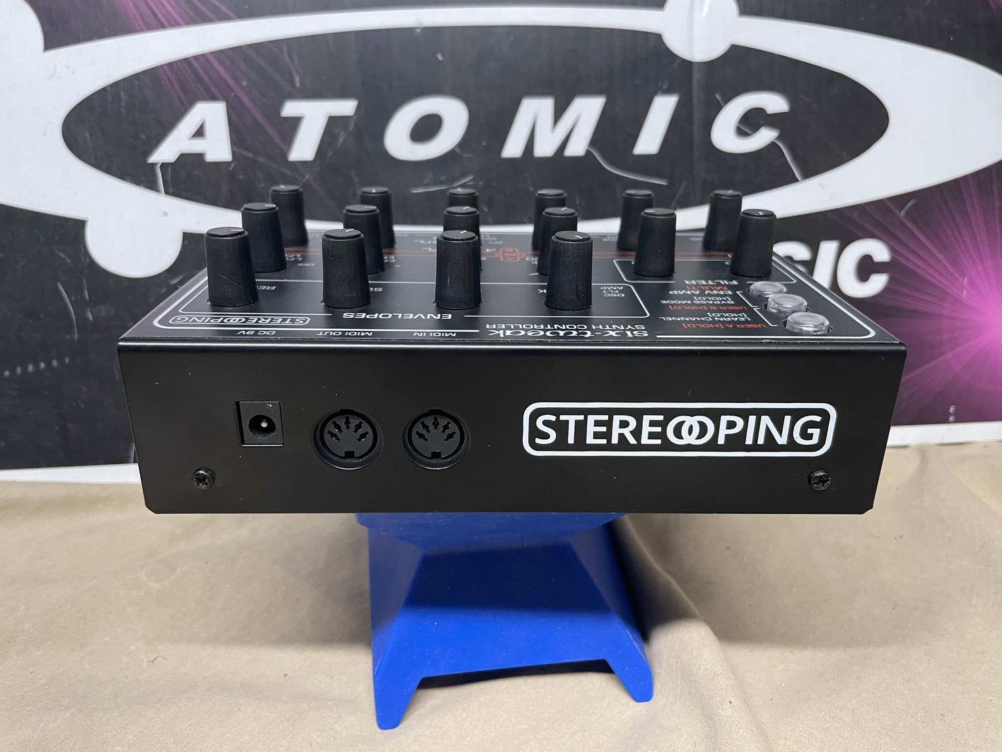Stereoping CE-1 Six-Tweak Synthesizer MIDI Controller for Sequential Circuits SCI Six Trak 2015